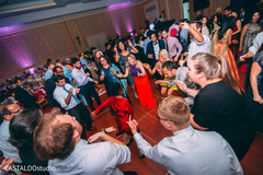 Jubilant indian wedding guests. Jubilant indian wedding guests.