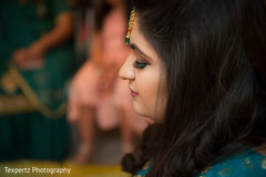 Indian bride getting ready for the ceremony Indian bride getting ready for the ceremony