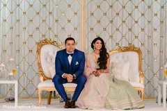 Lovely couple during the reception Lovely couple during the reception