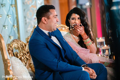 Indian couple having a laugh Indian couple having a laugh