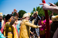Special guests during baraat Special guests during baraat