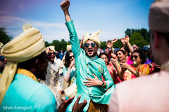 Moments of the baraat Moments of the baraat