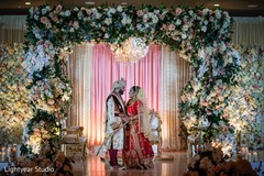 Indian bride and groom tender moment. Indian bride and groom tender moment.