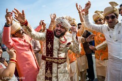 Elegant Indian groom at baraat celebration. Elegant Indian groom at baraat celebration.