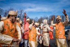 Sensational indian groom's baraat celebration Sensational indian groom's baraat celebration