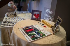 Incredible Indian wedding guestbook idea. Incredible Indian wedding guestbook idea.