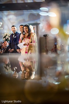 Indian bridesmaid speech scene. Indian bridesmaid speech scene.