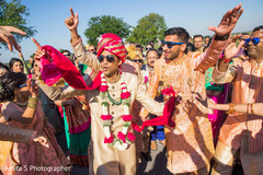 Traditional indian groom's baraat. Traditional indian groom's baraat.