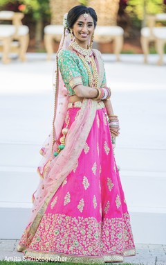 Incredible Indian bridal ceremony look. Incredible Indian bridal ceremony look.