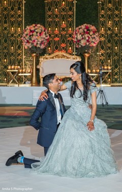 Lovely Indian couple's reception photo session. Lovely Indian couple's reception photo session.