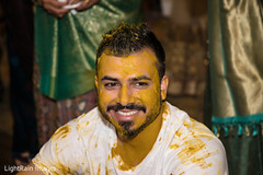 Indian Groom on Haldi Ceremony Indian Groom on Haldi Ceremony