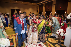 Impressive indian bridal ceremony entrance. Impressive indian bridal ceremony entrance.