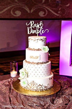 Incredible Indian wedding cake decor. Incredible Indian wedding cake decor.