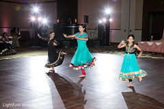 Indian wedding reception dance. Indian wedding reception dance.