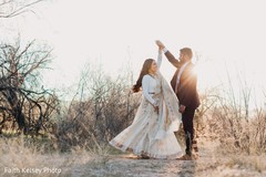 Indian bride and groom looking heavenly Indian bride and groom looking heavenly