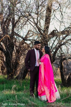 Indian groom with special guest Indian groom with special guest