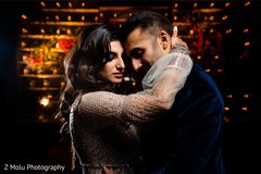 Indian bride and groom during the photo shoot Indian bride and groom during the photo shoot