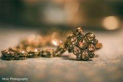 Closeup capture of Indian bridal haath phool. Closeup capture of Indian bridal haath phool.