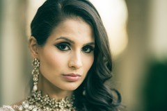 Charming indian bridal portrait. Charming indian bridal portrait.