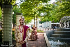 Lovely Indian groom about to meet his bride. Lovely Indian groom about to meet his bride.