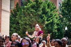 Indian groom's baraat procession. Indian groom's baraat procession.