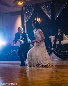 Indian couple rocking the dance floor Indian couple rocking the dance floor