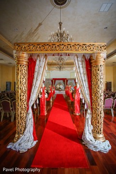 Stunning Indian ceremony wedding aisle. Stunning Indian ceremony wedding aisle.