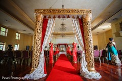 Stunning Indian ceremony wedding aisle. Stunning Indian ceremony wedding aisle.