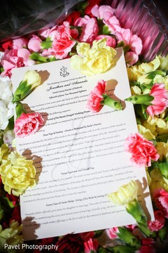 Dreamy Indian wedding ceremony guide print. Dreamy Indian wedding ceremony guide print.