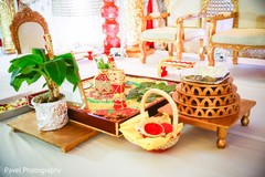 Colorful Indian wedding ceremony ritual items. Colorful Indian wedding ceremony ritual items.