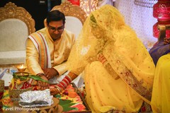 Take a look at this Indian bride ceremony ritual. Take a look at this Indian bride ceremony ritual.