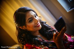 Charming maharani getting ready for her big day. Charming maharani getting ready for her big day.