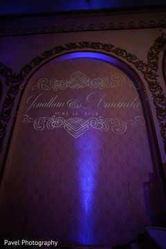 Personalized Indian wedding reception lights. Personalized Indian wedding reception lights.