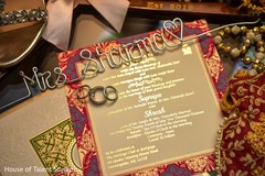 Elegant Indian wedding invitation. Elegant Indian wedding invitation.