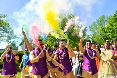 Indian groom's baraat procession. Indian groom's baraat procession.