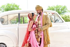 Romantic Indian couple outdoors capture. Romantic Indian couple outdoors capture.