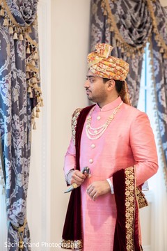 Lovely Indian groom about to meet his bride. Lovely Indian groom about to meet his bride.