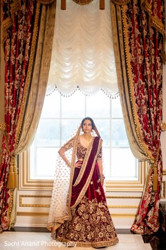 Indian bride posing for photo shoot. Indian bride posing for photo shoot.