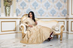 Adorable Indian bride looking a side capture. Adorable Indian bride looking a side capture.