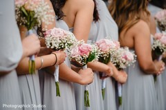 Elegant Indian bridesmaids bouquets. Elegant Indian bridesmaids bouquets.