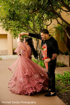 Indian groom admiring bride. Indian groom admiring bride.