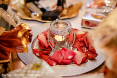 Lovely Indian Engagement candle decor. Lovely Indian Engagement candle decor.