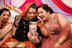 Indian couple at Engagement party. Indian couple at Engagement party.