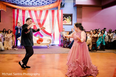 Gorgeous indian couple during engagement dance. Gorgeous indian couple during engagement dance.