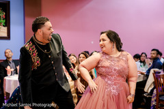 Sweet Indian couple having their engagement dance. Sweet Indian couple having their engagement dance.