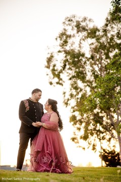 Dreamy Indian couple outdoors capture. Dreamy Indian couple outdoors capture.