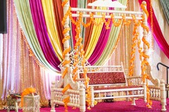 Dreamy stage decoration. Dreamy stage decoration.