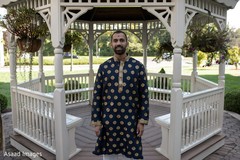 Charming Indian groom posing outdoors. Charming Indian groom posing outdoors.