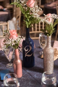 Incredible Indian wedding table numbers decoration. Incredible Indian wedding table numbers decoration.