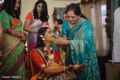 Lovely Indian bride at her haldi rituals. Lovely Indian bride at her haldi rituals.